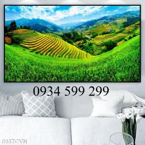Tranh gạch men-gạch ốp lát phong cảnh quê hương