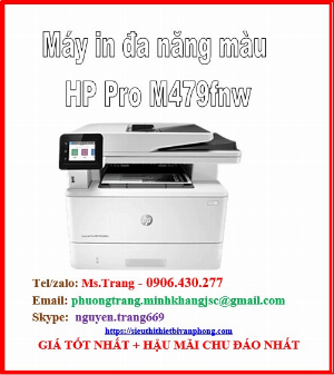 Máy in đa năng màu HP Color laserjet pro mfp m479fnw giá siêu cực tốt nhất