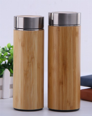 Bình giữ nhiệt tre