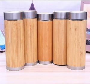 Bình giữ nhiệt tre