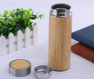 Bình giữ nhiệt tre