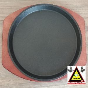 Dĩa gang chống dính làm bít tết