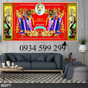 Tranh phòng thờ - tranh gạch men trang trí - tranh 3D