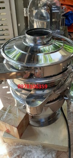 Máy sàng rung bột khô 1 tầng HY600, máy sàng bột cám gạo, máy rây bột mịn