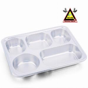 Khay cơm inox cho bếp ăn tập thể