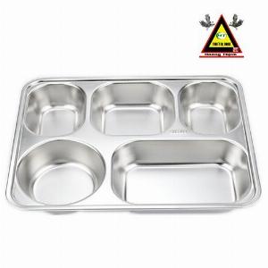 Khay cơm inox cho bếp ăn tập thể