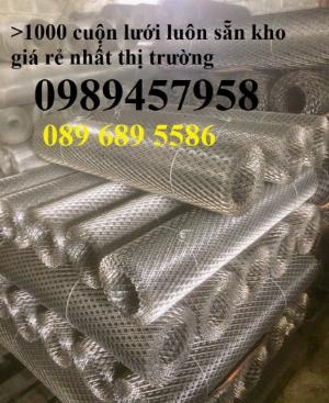 Lưới trát tường chống nứt, Lưới bén, Lưới hình thoi, Lưới dập giãn