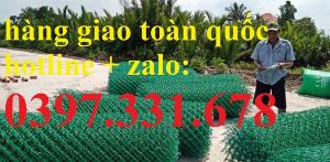 Lưới thép bọc nhựa PVC B40 ô 50x50 , ô 60x60 khổ 1m,1.2m,1.5m,1.8m,2m,2.4m