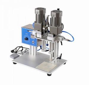 Máy đóng nắp chai nhựa dạng xịt, máy siết nắp chai đa năng