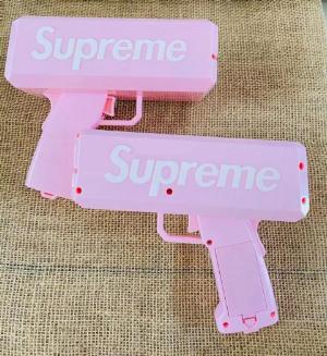 Máy Bắn Tiền Supreme Cash Cannon Money Gun Pink