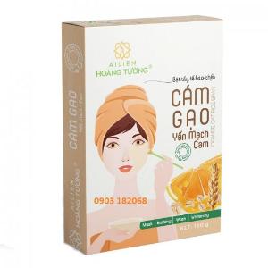 Cám Gạo Yến Mạch Cam Ái Liên(Orange Oat Rice Bran) - Ái Liên Hoàng Tường