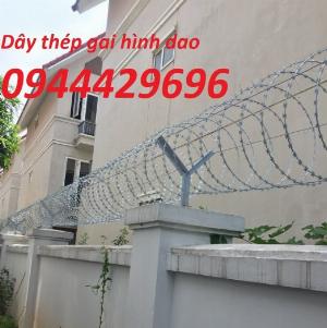 Dây thép gai hình dao DK 45cm tại quảng ninh
