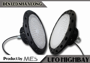 Đèn nhà xưởng UFO 100w chuyên dùng cho nhà xưởng