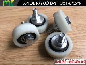 Con lăn máy cưa bàn trượt 43*16mm