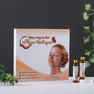 Nano Collagen Đông trùng hạ thảo hộp 12 lọ x 20 ml/lọ