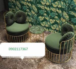 Bộ bàn ghế sofa khung sắt mẫu mới giá xưởng