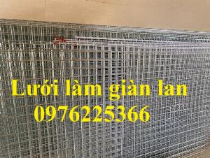 Lưới hàn mạ kẽm ô 40x40mm, 35x35mm, 50x50mm