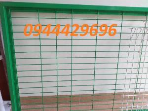 Hàng rào lưới thép hàn phi 4.5.6 chấn sóng mạ kẽm sơn tĩnh điện