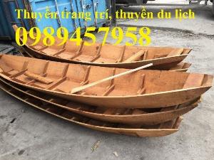 Cung cấp xuồng gỗ, thuyền gỗ trưng bày hải sản, siêu thị, hội chợ