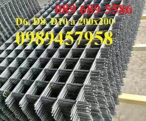 Lưới thép Phi 10 ô 100x100, 100x200, 200x200, 250x250, Lưới hàn đổ sàn phi 12 a 200x200