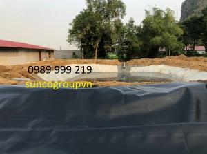 Bạt Nhựa hdpe 0.3mm cuộn 300m2 khổ 5m,6m Lót Be Bờ Ao-Cty Suncogroup Việt Nam 2021