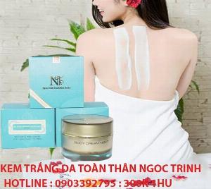 Kem trắng da toàn thân ban ngay