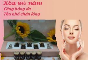 Serum dưỡng trắng da trị nám mụn Stone Rose stem cells