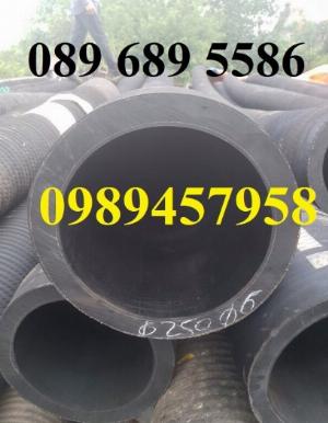 Phân phối Ống cao su hút nước phi 115, ống hút cát phi 150, phi 180, Ống cao su phi 220