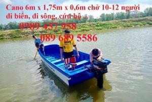 Cano chở 8 khách, Cano cứu hộ chở 10-12 người, Cano 3-4 người