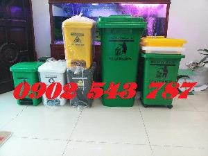 Thùng rác y tế màu vàng chất lượng hàng đẹp