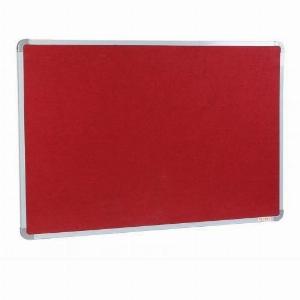 Bảng ghim, Bảng ghim nỉ Kích thước 40x60cm (màu đỏ)