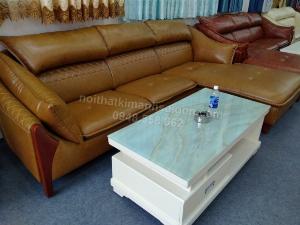Sofa da cao cấp phòng khách Binh Dương, phong cách Á-Âu giá rẻ tại xưởng