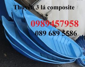 Xuồng composite chèo tay cho 2-3 người, Xuồng nhựa giá rẻ