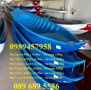 Thuyền ba lá, thuyền composite, thuyền gỗ, Thuyền chèo tay cho 2 người