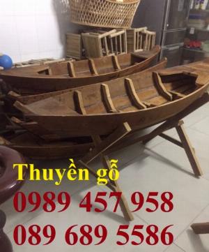 Bán Xuồng gỗ trưng bày nhà hàng 2m, 3m, 4m, 5m có sẵn giao hàng tận nơi