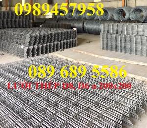 Lưới hàn chập phi 6 a 100*200, 150*150, D6 200*200 , A6 250*250
