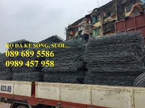 Cung cấp Rọ đá mạ kẽm 2x1x1, Rọ đá bọc nhựa 2x1x0,5, Rồng đá