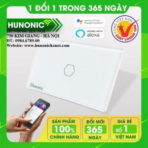 Công tắc wifi Hunonic 1 Nút chính hãng việt nam sản xuất