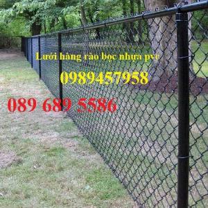 Lưới thép làm lồng nuôi cá, Lưới b40 bọc nhựa làm hàng rào