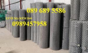 Lưới hàng rào B10, B20, B30, Hàng rào chăn nuôi mạ kẽm, Bọc nhựa 20x20, 30x30
