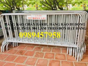 Gia công hàng rào kiểm soát đám đông, hàng rào an ninh, hàng rào chắn