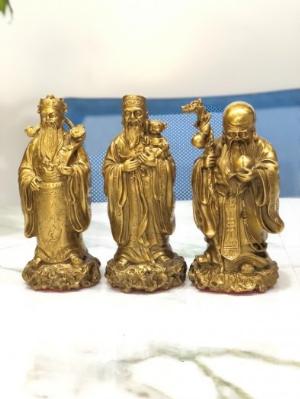 Bộ Tam Đa - PHÚC LỘC THỌ (Cao 18cm)