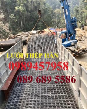 Lưới thép hàn phi 8 ô 200x200, 200x250, 300x300 và Lưới thép phi 10 giao hàng ngay