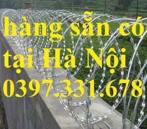 Chuyên cung cấp dây thép gai, dây thép gai hình dao DK35cm. 45cm. giá rẻ