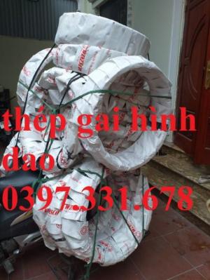 Chuyên cung cấp dây thép gai, dây thép gai hình dao DK35cm. 45cm. giá rẻ