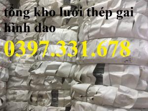 Chuyên cung cấp dây thép gai, dây thép gai hình dao DK35cm. 45cm. giá rẻ