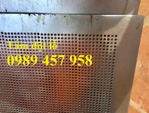 Lưới thép dập lỗ inox 304, Tấm kim loại đột lỗ, Tấm lưới lọc