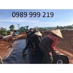 Bạt Nhựa Đen 2 Mặt hdpe 0.3mm khổ 4x50m-200m2 Lót Bãi Rác-Suncogroup 2021