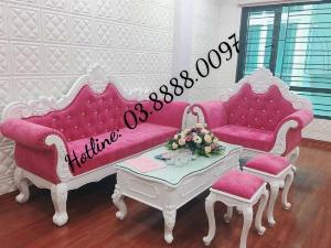 Sofa cổ điển - bộ bàn ghế sofa tân cổ điển cao cấp Q1 Q2 Q7 Q9
