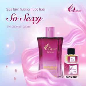 Sữa tắm hương nước hoa Charme So Sexy 250ml